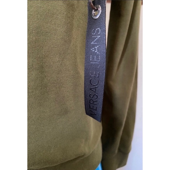 Versace Felpa Logo Hoodie NWOT Medium, Rare, Perfect Condition - Picture 5 of 14